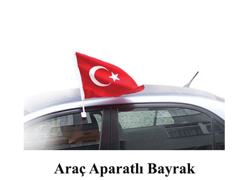 Araç Aparatlı Bayrak